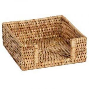ANDREA HOUSE MS73185 Servilletero Ratan 20X20X7Cm - ref: MS73185