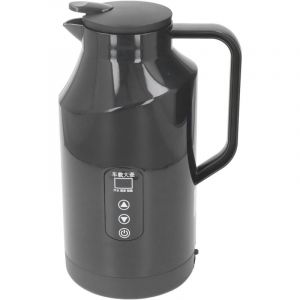 Eosnow - Bouilloire &eacute;lectrique pour voiture, chaudi&egrave;re &agrave; eau chaude 200W 1500ml 12V 24V, affichage en acier inoxydable avec prise allume-cigare pour