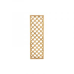 Caillebotis modulable en bois de pin impre'gne' 40x180 cm pour terrasse de jardin