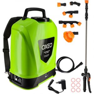 Pulvérisateur à dos électrique 20L à batterie 12V - 8Ah - autonomie 4h - Pulvérisateur 5 buses - Pression réglable 1,5 à 6 bars