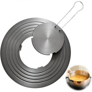 KZQ - Diffuseur de chaleur Plaque de diffusion de chaleur pour cuisinière à gaz Antidérapante - Ne change pas de couleur après utilisation,pour