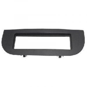 Facade autoradio 1DIN compatible avec fiat 500 07-15 500C 09-15 - noir