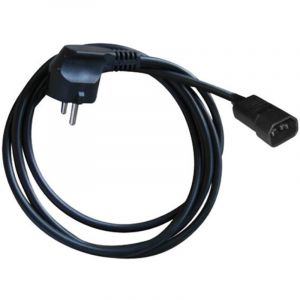 Prise Francaise + 2 m De Cable + Iec Male