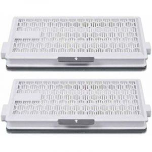 Lot de 2 filtres HEPA Airclean Plus 50 pour aspirateur Miele Complete C3 Powerline, S8340,Air Clean SF-HA 50 pour Complete C2 C3 Compact C1 C2-2,Lot