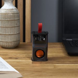 Enceinte Sans Fil Transparent Led 5w