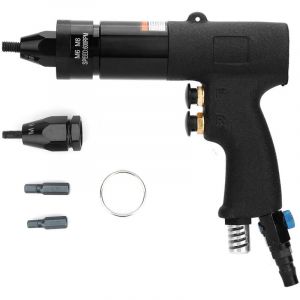 Gistuch - Pistolet de rivetage pneumatique, écrou de traction, outil de pistolet à écrou de riveteuse pneumatique automatique (KP-739A)