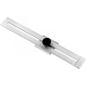 Vtizikl Trusquin de tra&ccedil;age de pr&eacute;cision, Traceur parall&egrave;le en acier inoxydable, &Eacute;chelle grav&eacute;e au laser, plage de mesure 250 mm