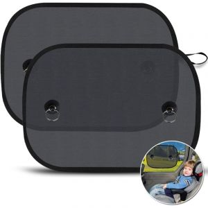 Pare-Soleil Voiture Bébé, Pare-Soleil Fenêtre de Voiture pour Enfant, Pare-Soleil Auto pour Vitres Latérales Contre Les Rayons uv Nocifs Protégez