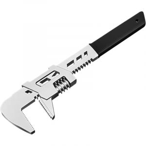 Clé à Crémaillère, Capacity Adjustable Auto Wrench, Clé à molette de type f, clé d'ouverture de pince de plomberie, clé automobile polyvalente pour