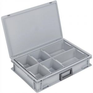 Lockweiler - Mallette en plastique L600xl400xH133 mm pp 1 poignée - BL-139224110118-3