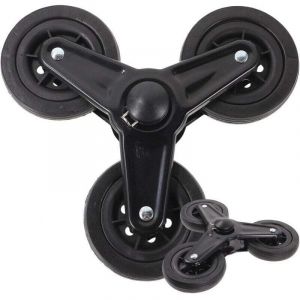 1 Paire De Chariots Roues Robustes roulettes Robustes Brouette Roues De Chariot &Agrave; Bagages Robustes roulettes De Chariot Roues De Caddie Quatre Roues