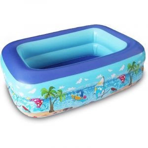 Piscine Enfant,Piscine Gonflable Carré,Pataugeoire Gonflable,Piscine Pataugeoire,Pataugeoire Carré,Piscine Gonflable Enfant,Piscine d'eau pour