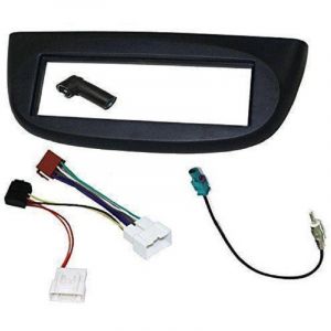 Adnauto - Kit Installation Autoradio KITFAC-217N-2 compatible avec Renault Twingo 2007-2013 - Noir