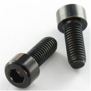Vis métaux chc btr M4X12 Filetage total Classe 8.8 Clé de 3 HC3 Acier zingué noir-30 pièces