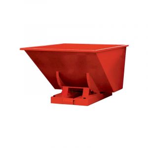 Rayonnage Direct - Benne &agrave; d&eacute;chet auto-basculante sur fourreaux - 1030 litres - SBA1100