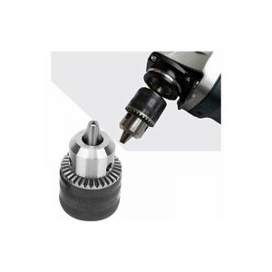 B16 de 1.5-13MM Mandrin , Accessoires pour perceuses Mandrins de Perceuse Changement Rapide Mandrin Avec Clé Adaptateur d'outil de fraisage