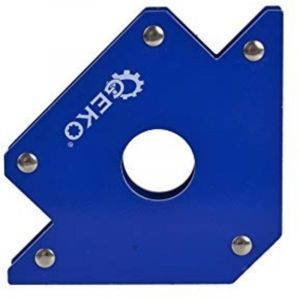 Geko - G01872 support magnétique pour soudure 10,2 cm 22.5 kg, bleu G01872