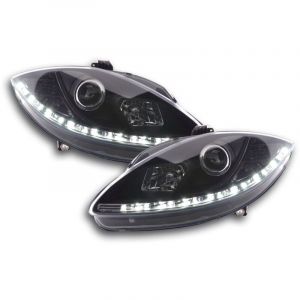 Fk Automotive - Phare Daylight led feux de jour Seat Leon 1P 09- noir -