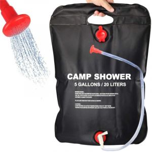 Sac de Douche Solaire,Sac de Douche Solaire 20L,Sac de Douche Solaire Camping,Douche Solaire,Voyage Chauff&eacute; &agrave; L'&eacute;nergie Solaire Portable Eau
