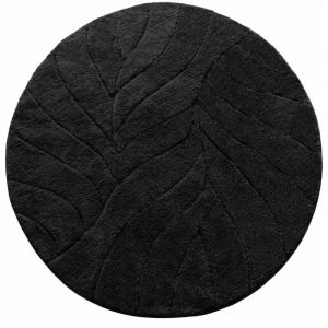Tapis de bain Maris Tapis de bain rond Noir 120 cm de diam&egrave;tre