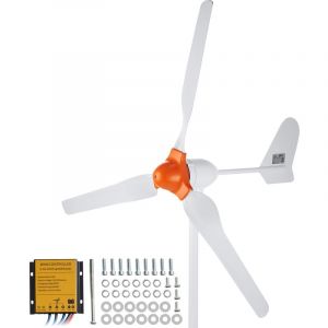 Mophorn - Générateur d'éolienne 800 w, kit d'énergie éolienne à 3 pales 12 v avec contrôleur mppt, direction du vent réglable et vitesse de démarrage