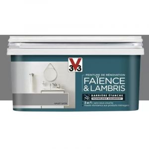 Peinture De R&eacute;novation V33 Fa&iuml;ence & Lambris Galet 2 L