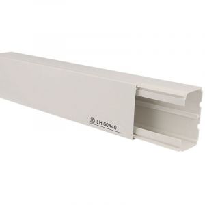 Goulotte &eacute;lectrique pvc 60 x 40 mm Kopos