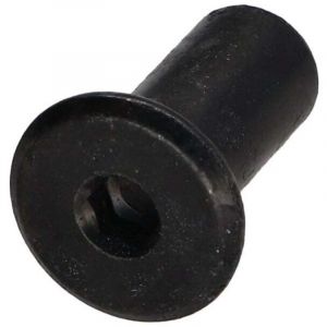 Vis Express - Combifix Ecrou relieur T&ecirc;te plate Diam&egrave;tre de t&ecirc;te: 15 Diam&egrave;tre du corps 9 Longueur sous t&ecirc;te 18 M6 Cl&eacute; de 4 HC4-100 pi&egrave;ces