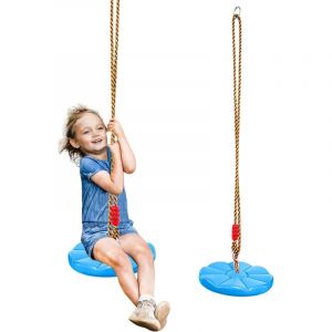 Balancoire Exterieur, Balan&ccedil;oire en Corde d'escalade pour Enfant, Siege Balancoire avec Corde Balancoire R&eacute;glable, Balancoire Adulte pour Jardin