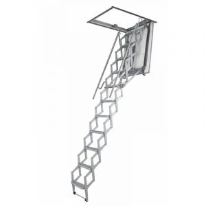 Matis&egrave;re - Escalier escamotable &eacute;lectrique: ouverture du plafond de 60x90cm - ELEC60/090-275