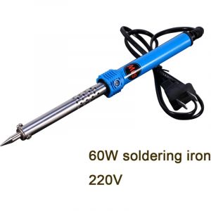 Kit de pointe de fer &agrave; souder de soudure de soudure de 60W 220V, outil de r&eacute;paration &eacute;lectronique, Fer &Agrave; Souder Fer &agrave; souder et dessouder &eacute;lectrique