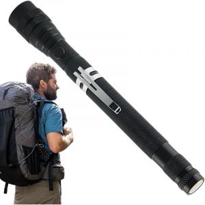 Lampe de poche télescopique avec aimant, lampe de poche extensible avec aimant,Outil de ramassage magnétique télescopique - Gadget cool pivotant à
