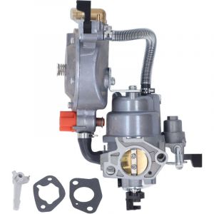 Carburateur Double Alimentation pour Moteur GX390 188F, Kit Conversion GPL et Gaz Naturel pour Groupe &Eacute;lectrog&egrave;ne 5‑7KW