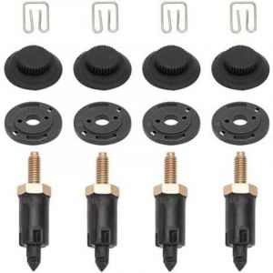 Set Fixations Couvre Moteur 2.0 hdi pour Berlingo C4 C5 Xantia Xsara 206 306 307 406 607 806 Expert 0137F6 13711 clips + boulons