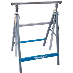 Treteau usage intensif reglable robuste acier