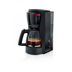 Bosch - Machine a Cafe - Cafetiere Electrique Filtre TKA2M113 MyMoment - Noire - Capacit&eacute; 1,25L - verseuse verre - systeme anti-gouttes