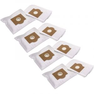 40x Sacs compatible avec Rowenta Bully ru 01, ru 010, ru 040, ru 041 aspirateur - microfibre non tiss&eacute;e, 30cm x 17,5cm blanc - Vhbw