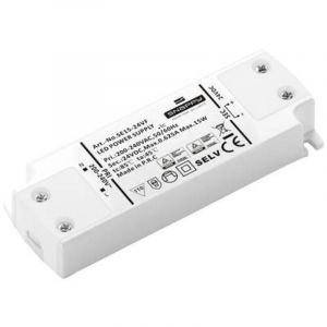 Dehner Elektronik - transformateur pour led, driver de led se 15-24VF (24VDC) à tension constante 15 w 0.625 a 24 v/dc homologué p