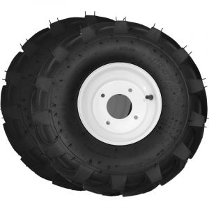 Bricoferr Paire de roues pour motobineuse 19x7-8