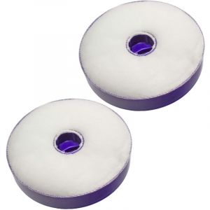 2x filtre compatible avec Dyson DC20, DC21, DC08, DC19, DC29, DC04, DC05 aspirateur - filtre hepa violet / blanc - Vhbw