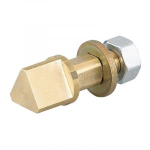 Couillet - Triangle à poser pour serrure à larder en carré de 7 mm, type 11 mm