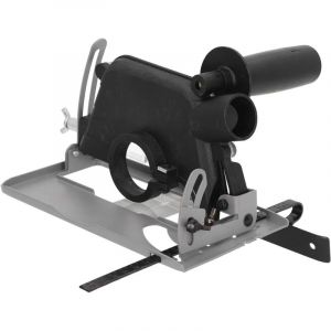Support de coupe pour meuleuse d'angle Couvercle anti-poussière fixe pour collecteur de poussière Support de modification de coupe sans poussière