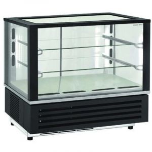 Vitrine R&eacute;frig&eacute;r&eacute;e &agrave; Poser Ventil&eacute; Snack P&acirc;tisserie - 2 x GN 1/1 - Mastro