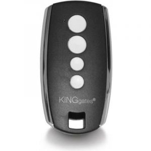 T&eacute;l&eacute;commande - KING GATES - STYLO4 - 4 touches - Noir - Programmable