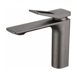 Serbia - ccykxa Robinet de lavabo,grey robinet de salle de bain, inox 304 brossé, robinet de lavabo anticalcaire, robinet chaud et froid