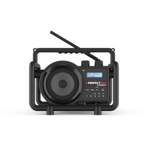 PerfectPro DABBOX Radio de chantier DAB+, FM AUX, Bluetooth résistant aux coups noir Y103772