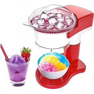 Broyeur à glace électrique,Machine a Granita,Slush Ice Maker,avec pichet amovible,50W 500 ml,broyeur à glace compact,pour mélanger des slushies, des
