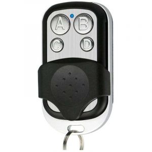 2 pièces Télécommande portail universelle, fréquence 433,92 Mhz pour portail automatique, large rayon - Télécommande universelle pour portail