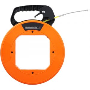 Mophorn - Tire-fil en fibre de verre de 61 m (200 pi), outil de tirage de c&acirc;bles convivial, solution flexible pour le tirage de fils sur les murs et