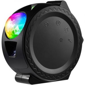 Projecteur Ciel &Eacute;toil&eacute; 3-en-1 &ndash; Projecteur Galaxie LED Dynamique Veilleuse Enfant & B&eacute;b&eacute;, Lampe d&rsquo;Ambiance pour Chambre, Salon ou Salle de Cin&eacute;ma